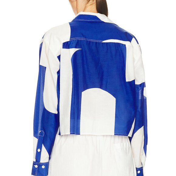 Frame cropped button down - Picture 3 of 4